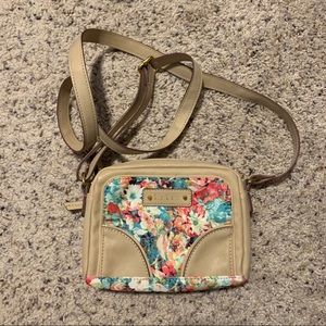 Nicole Miller Floral Crossbody